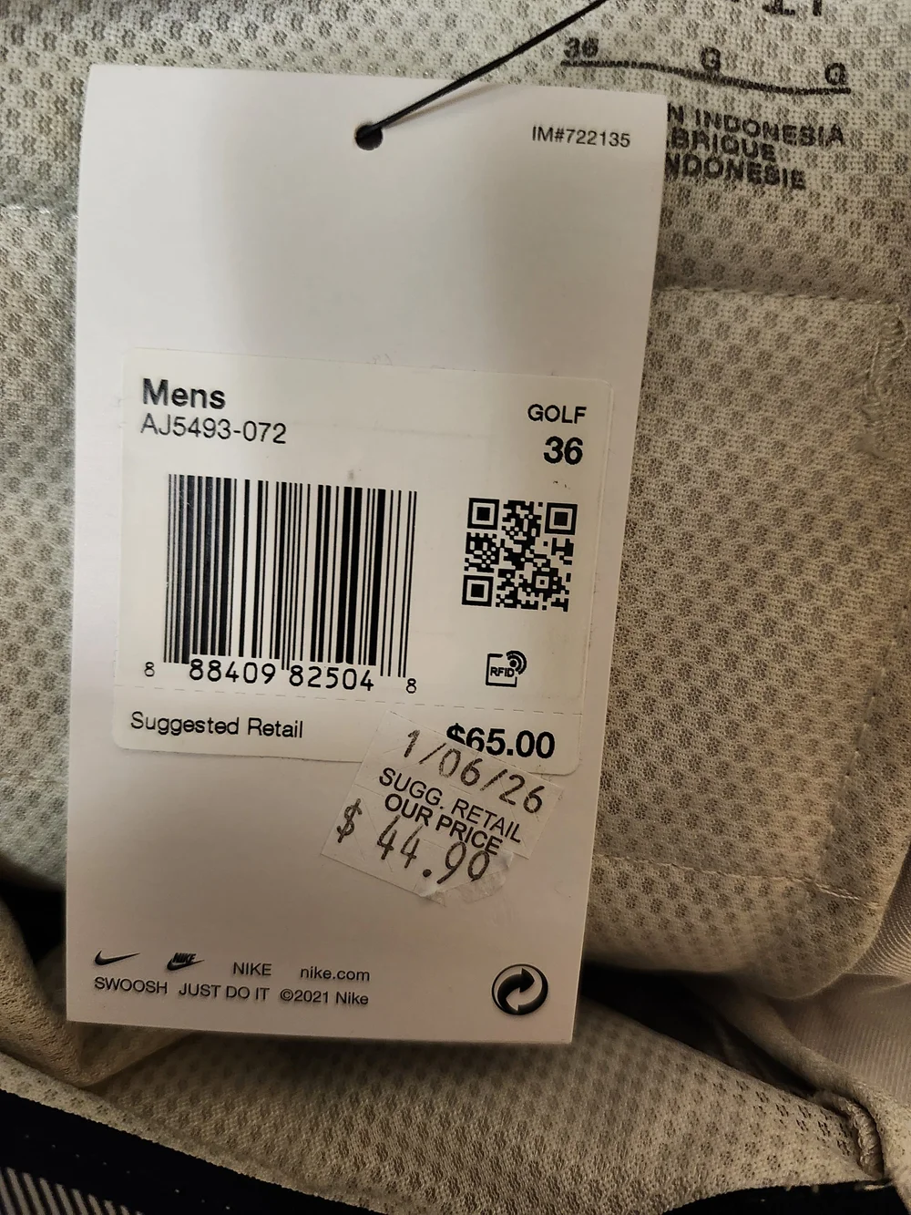 N/A nike dri